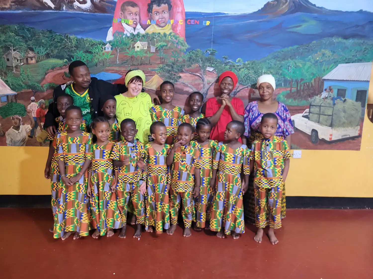 Schulgebäude von Upendo-Mama-Afrika