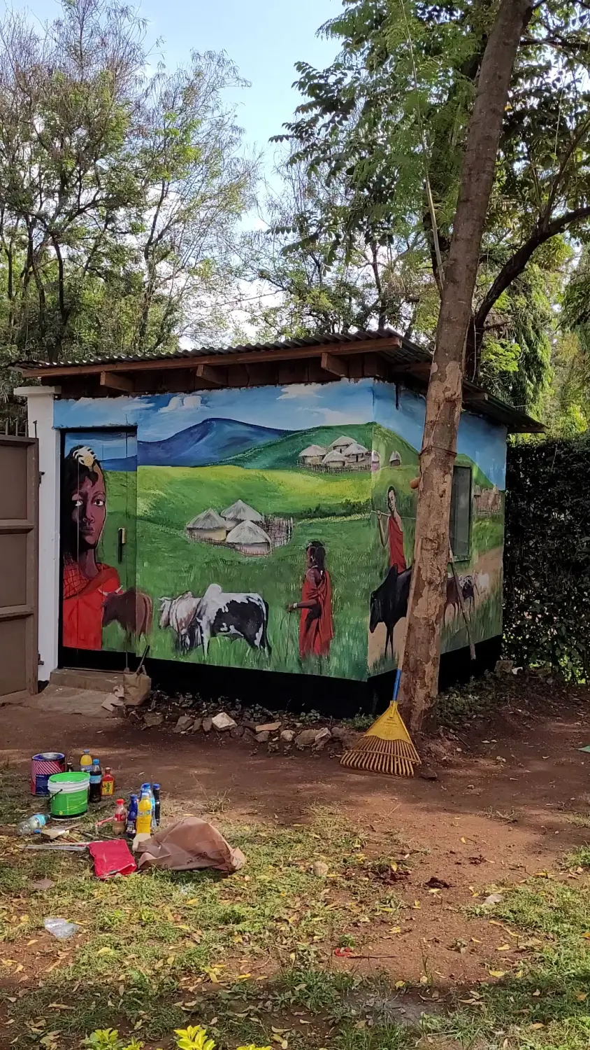 Schulgebäude von Upendo-Mama-Afrika