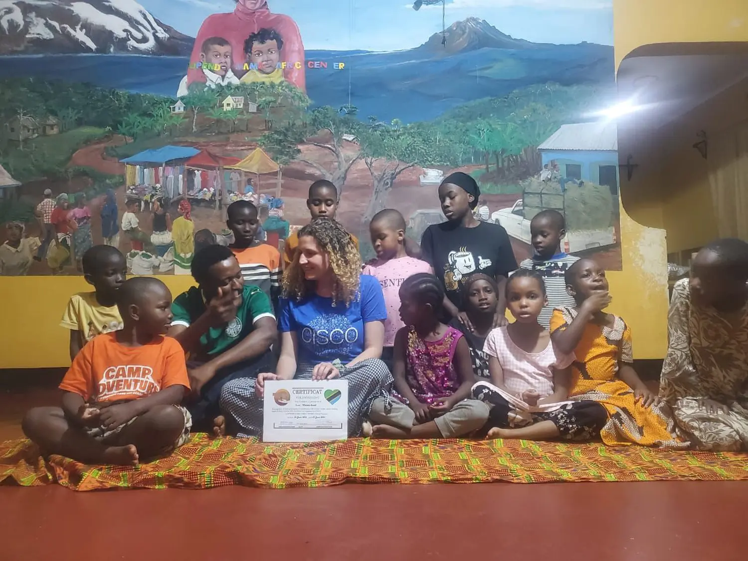 Schulgebäude von Upendo-Mama-Afrika