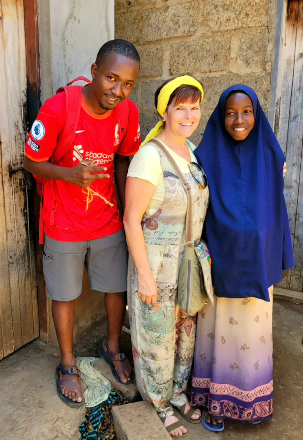 Engagierten vor Ort in Moshi von Upendo-Mama-Afrika