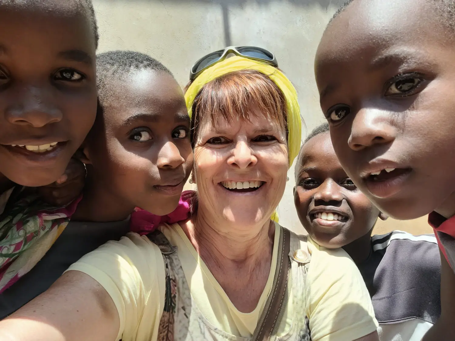 Engagierten vor Ort in Moshi von Upendo-Mama-Afrika