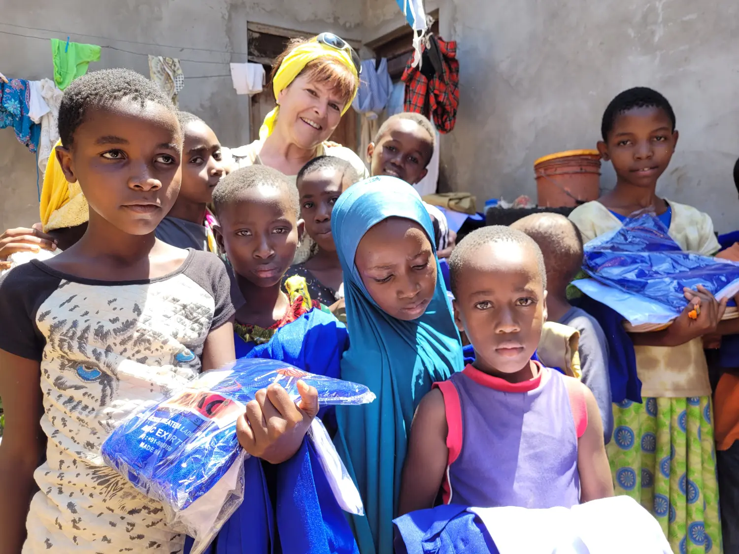Engagierten vor Ort in Moshi von Upendo-Mama-Afrika